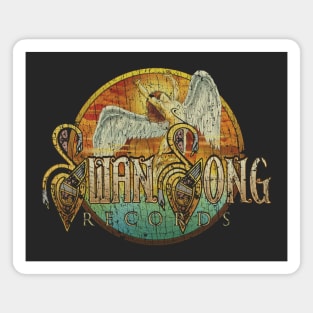 Swan Song Records 1974 Magnet